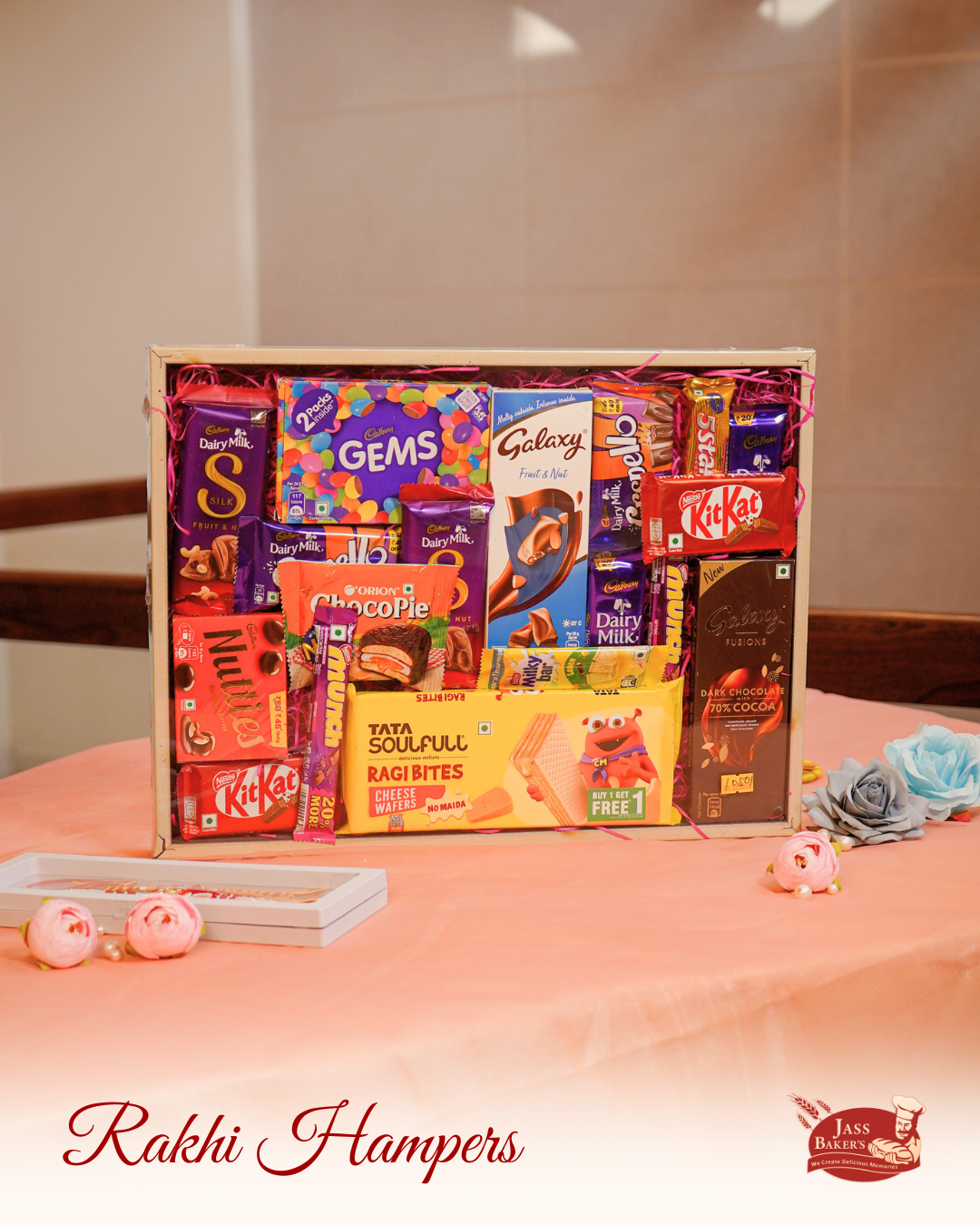 Deluxe Chocolate & Confection Box Rakhi Hamper