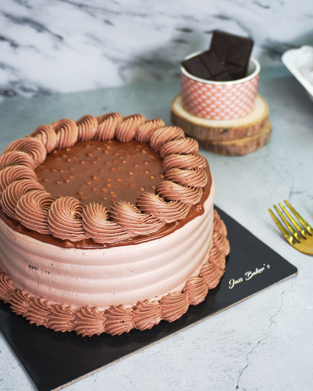 Hazelnut Crunch Cake