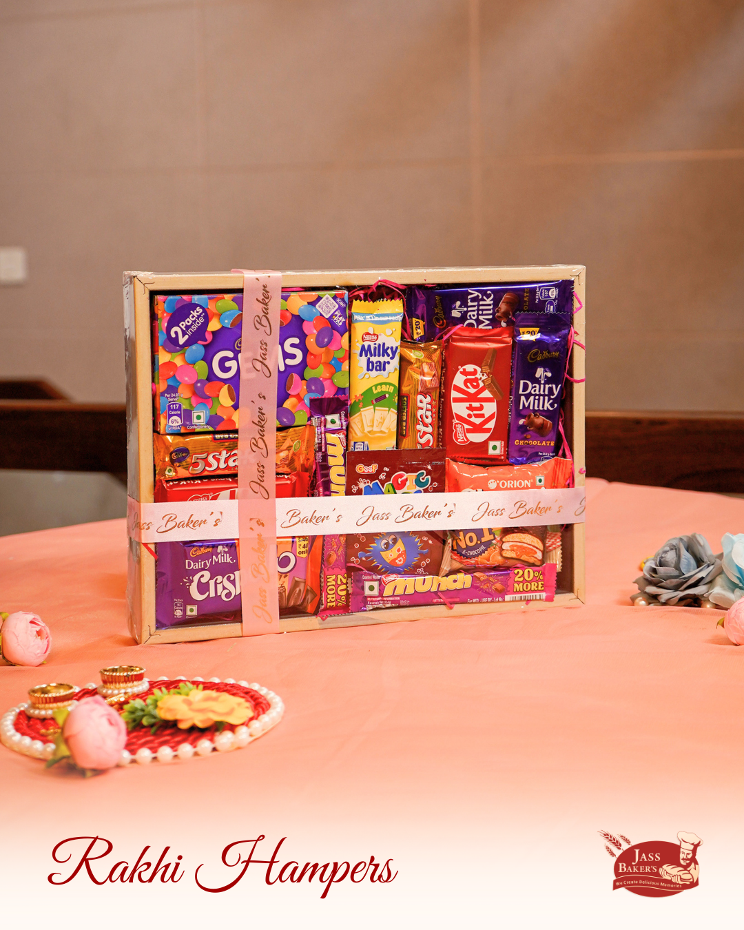 Classic Chocolate Feast Box Rakhi Hamper
