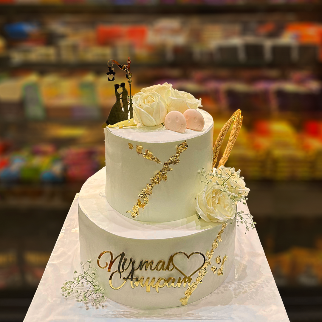 Two-tier Floral Bliss