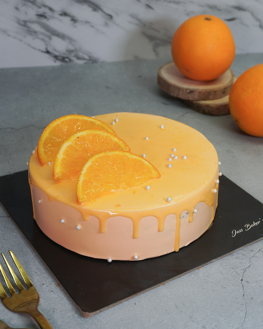 Orange Velvet Cake