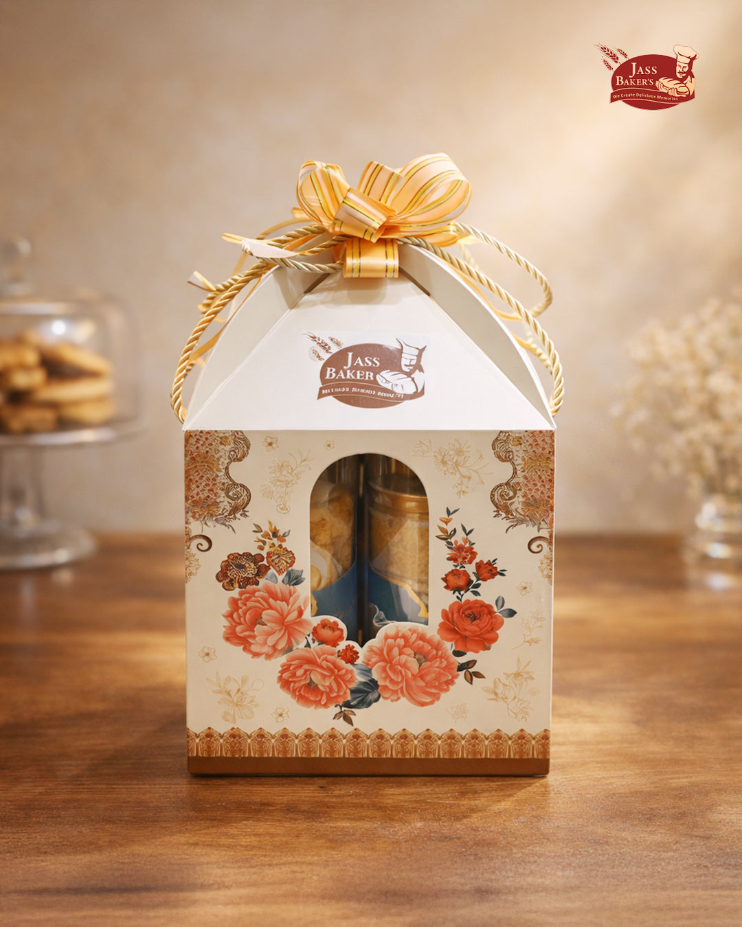 Floral Cookie Treasure Box