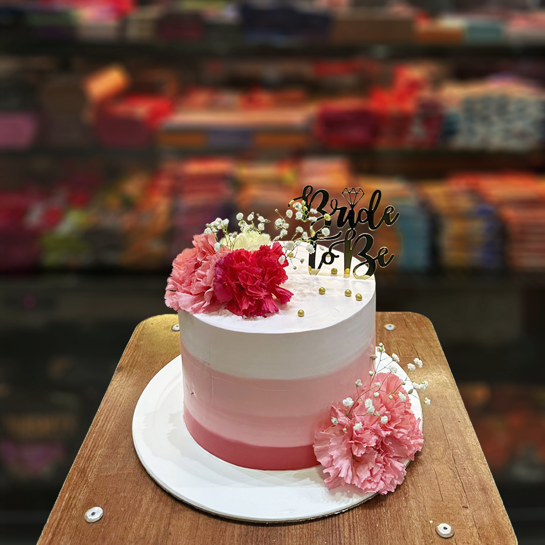 Pink Flower Cake