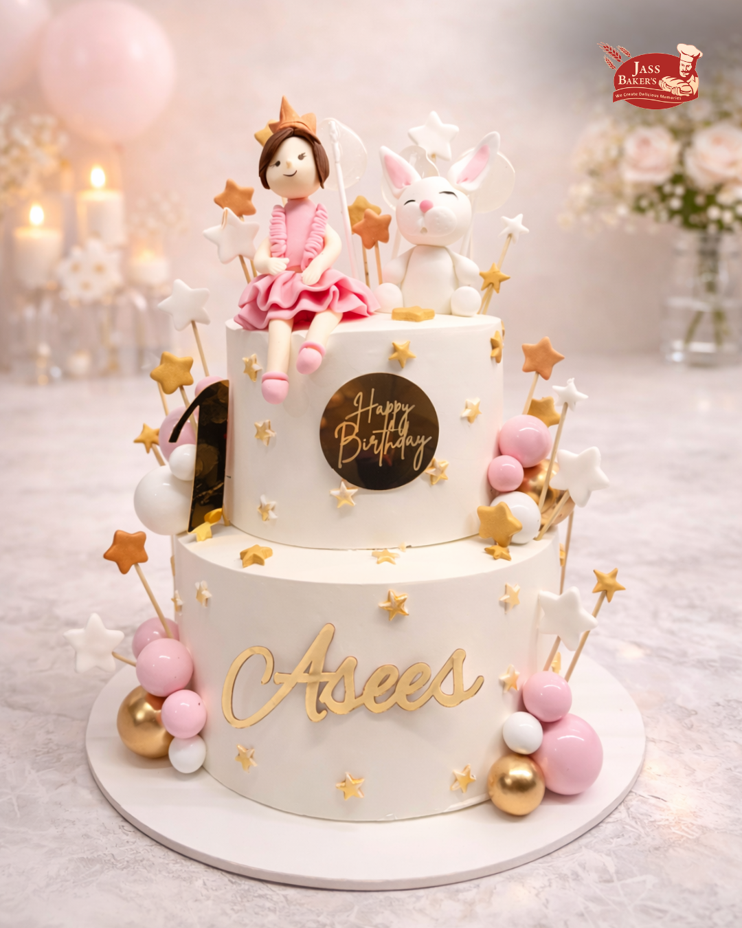 Princess Dream Theme Birthday Cake