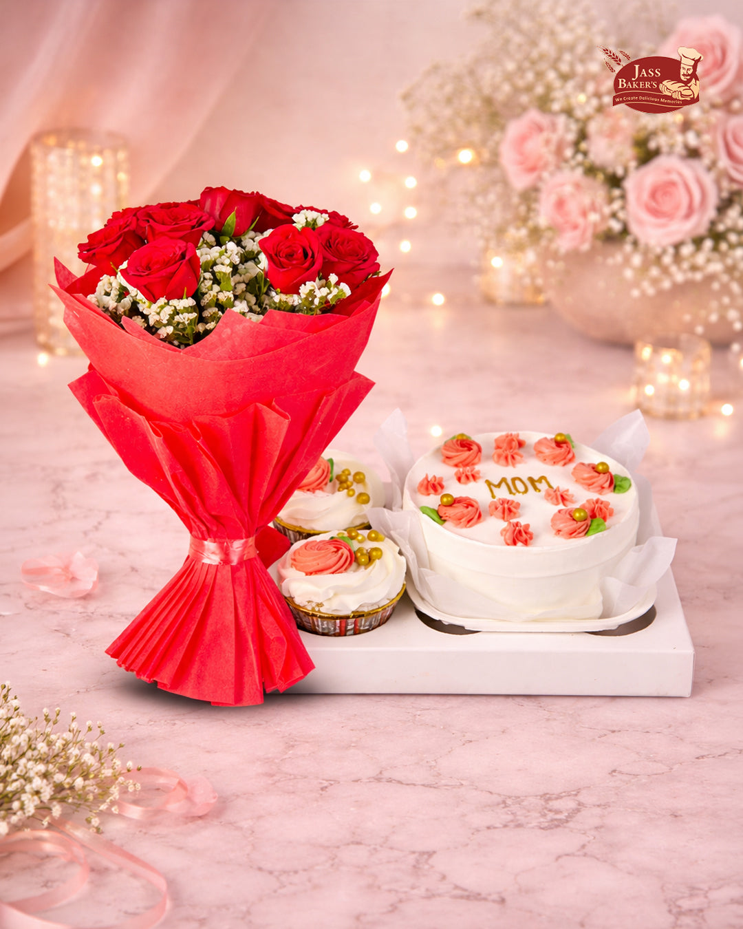 Floral Delight Cake Box