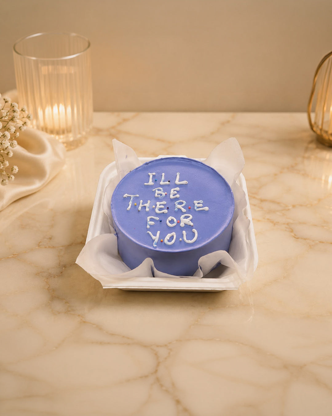 Forever Friends Mud Chocolate Blue Bento Cake