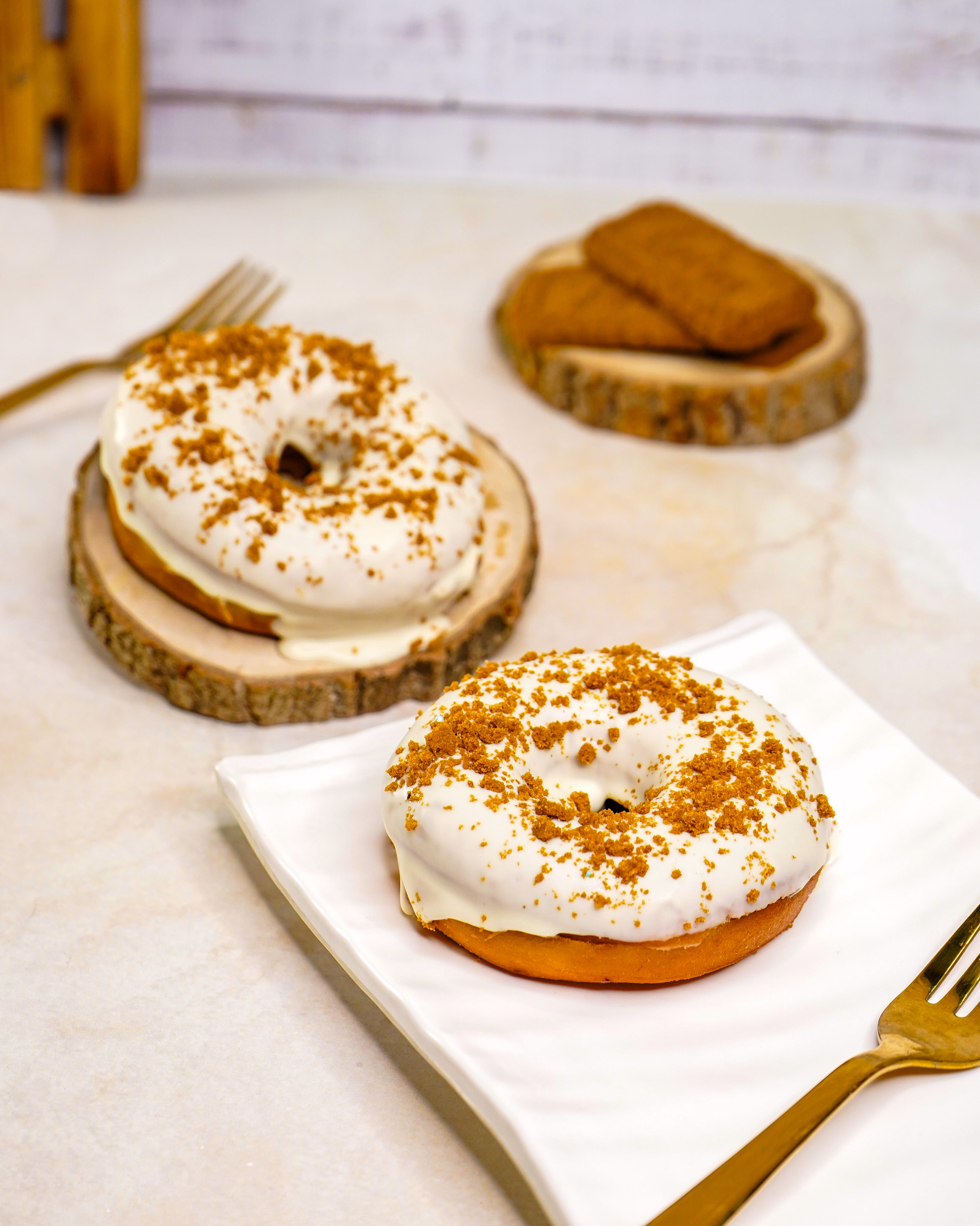 Lotus Biscoff Donut