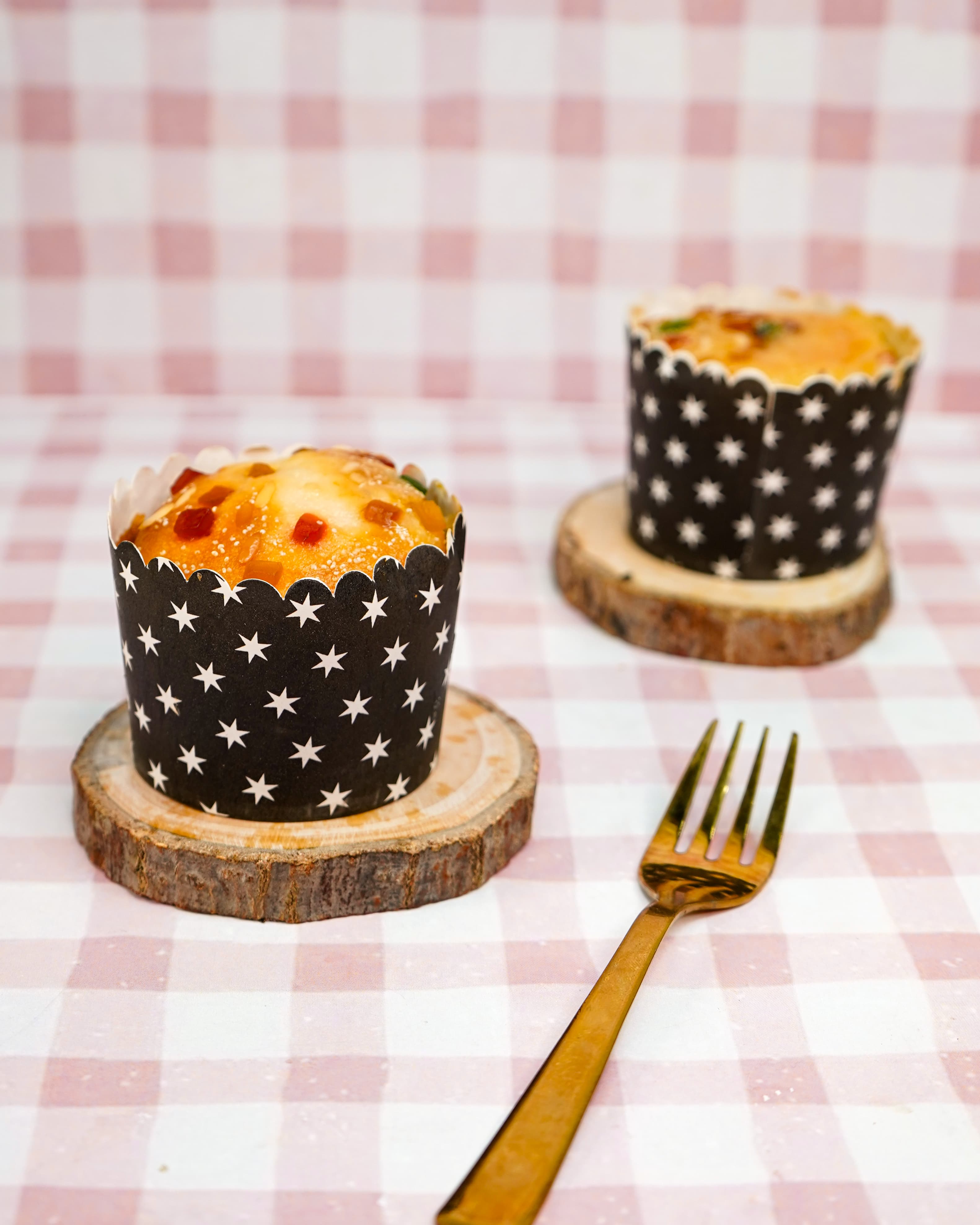 Vanilla Fruit Muffin[2 pc]