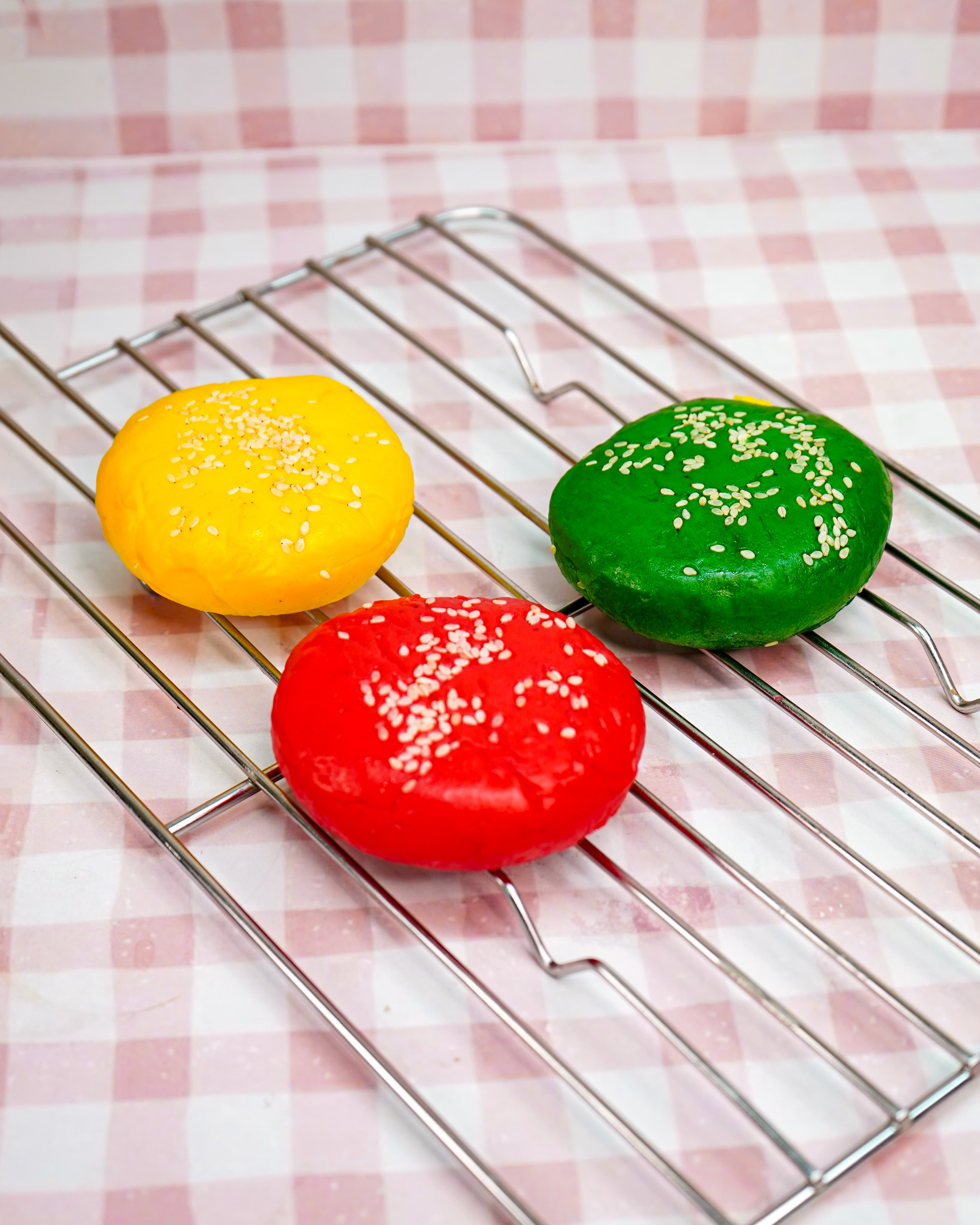 Colourful Slider Buns