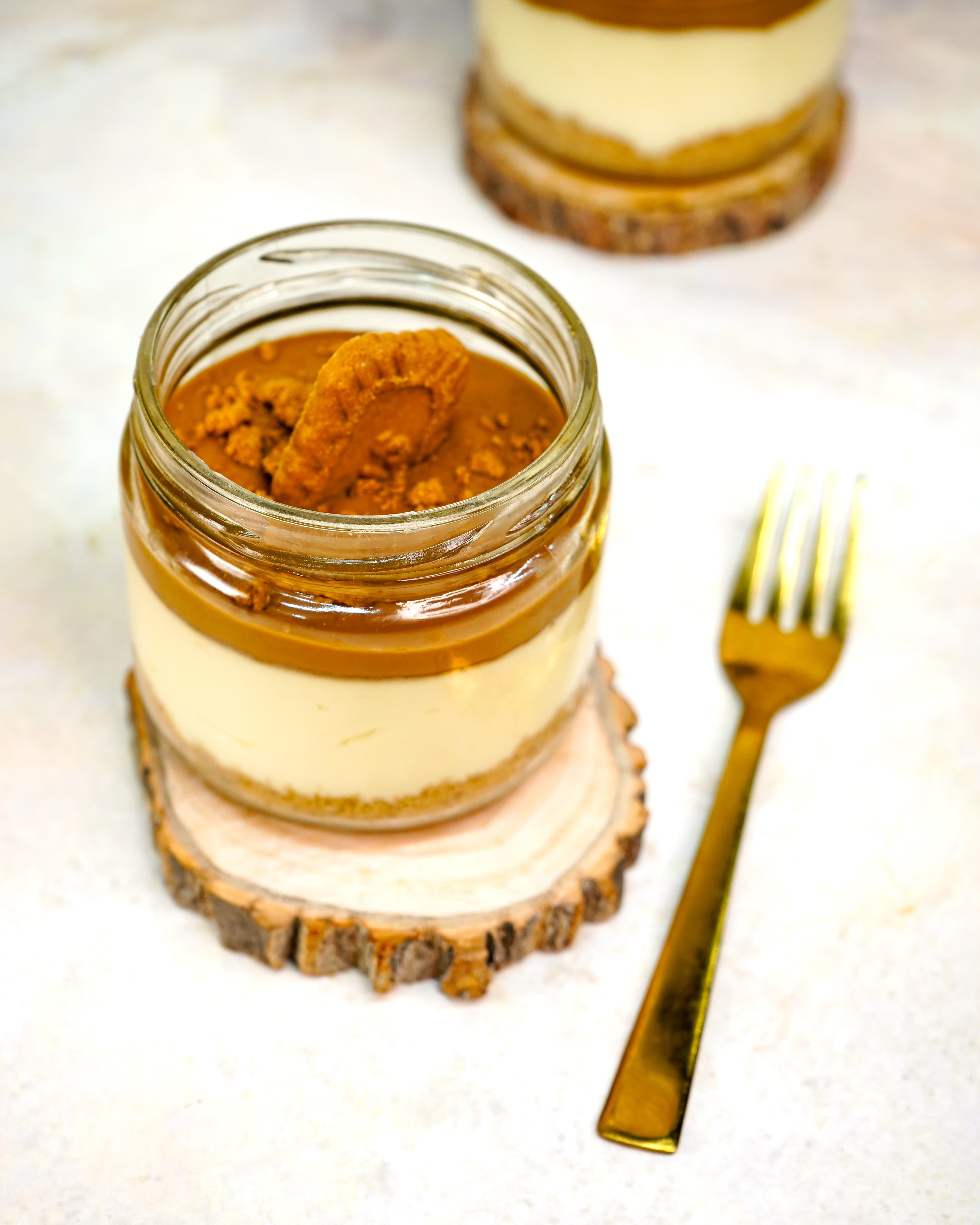 Lotus Cheesecake Jar