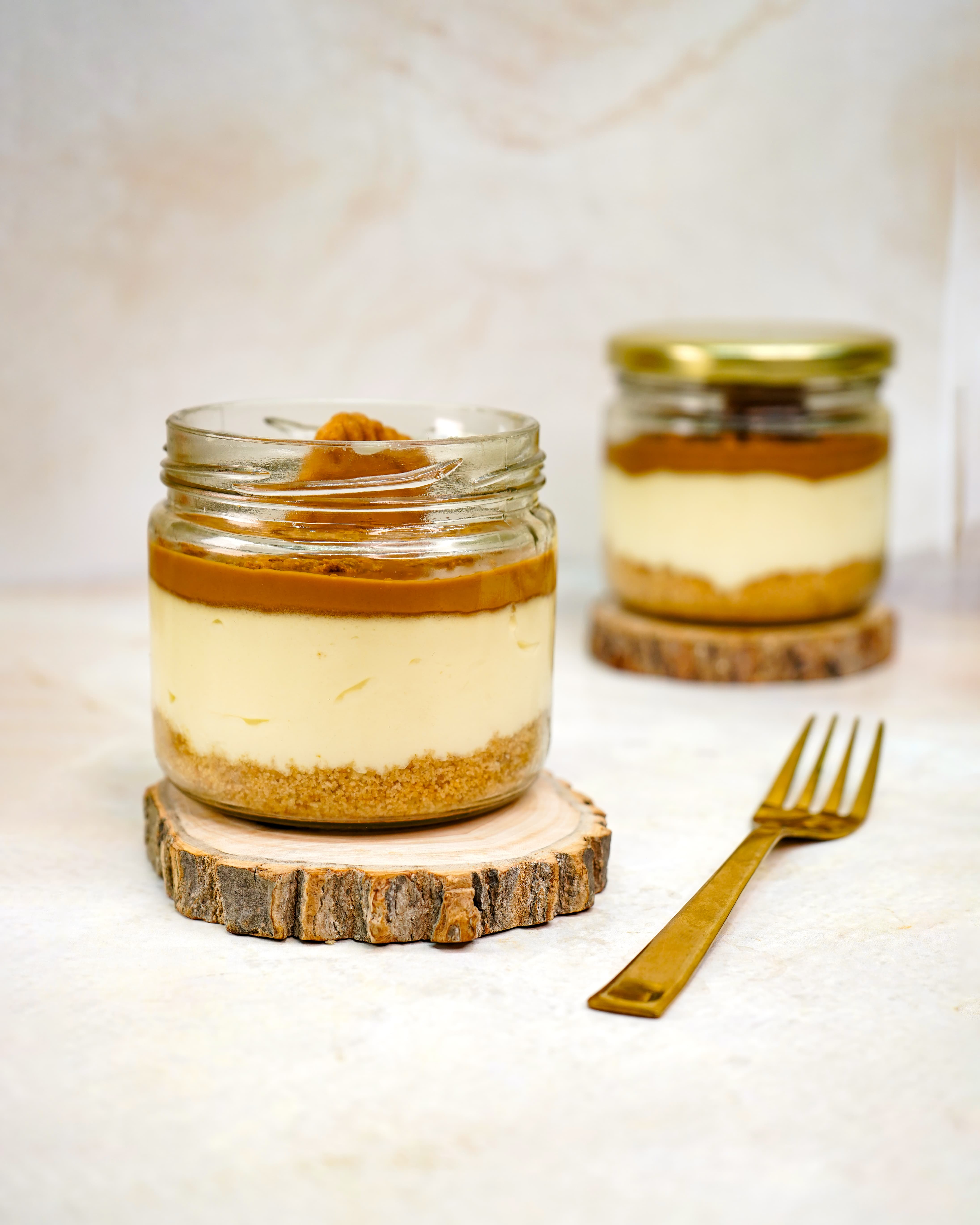 Lotus Cheesecake Jar