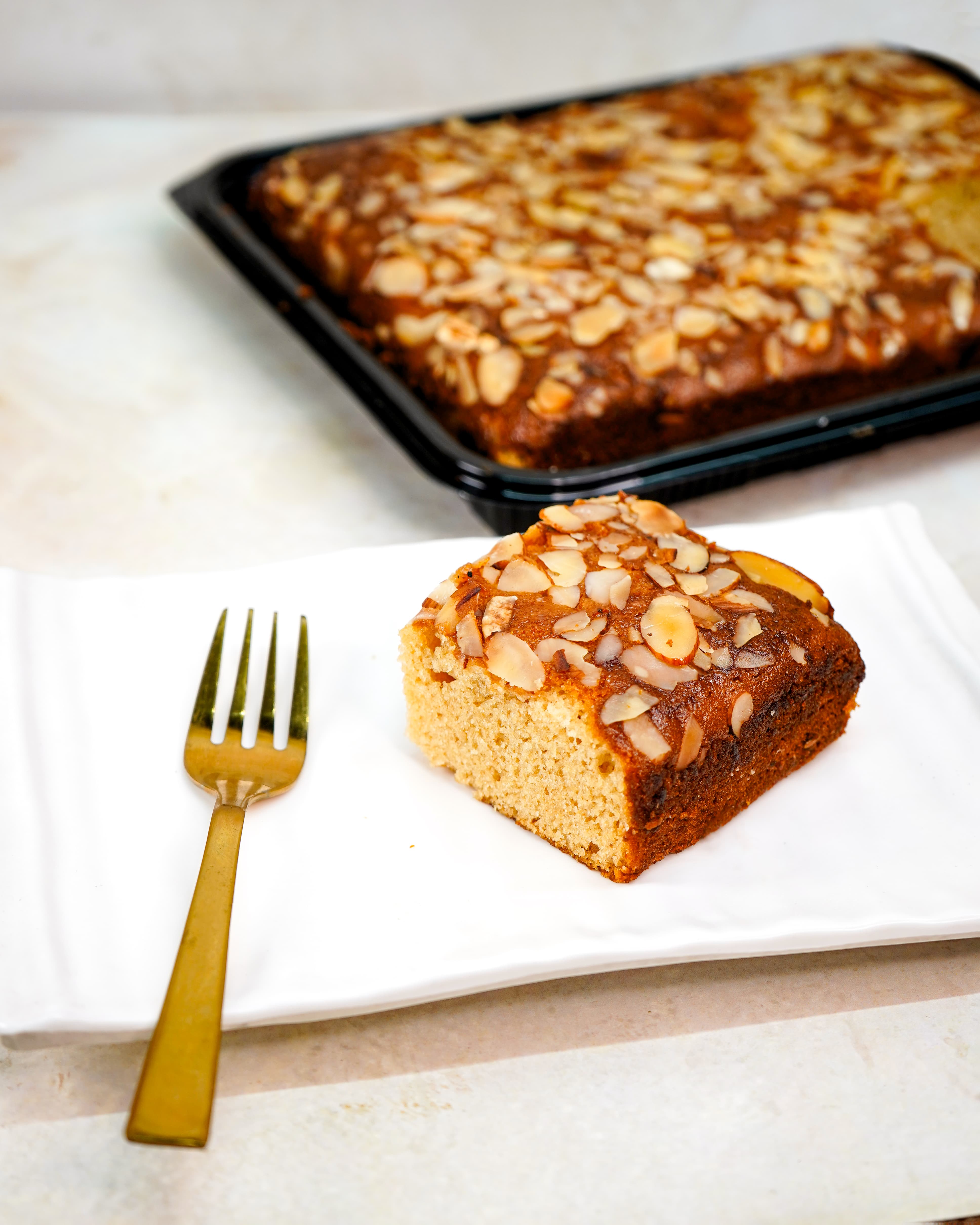 Jaggery Atta Moist Cake