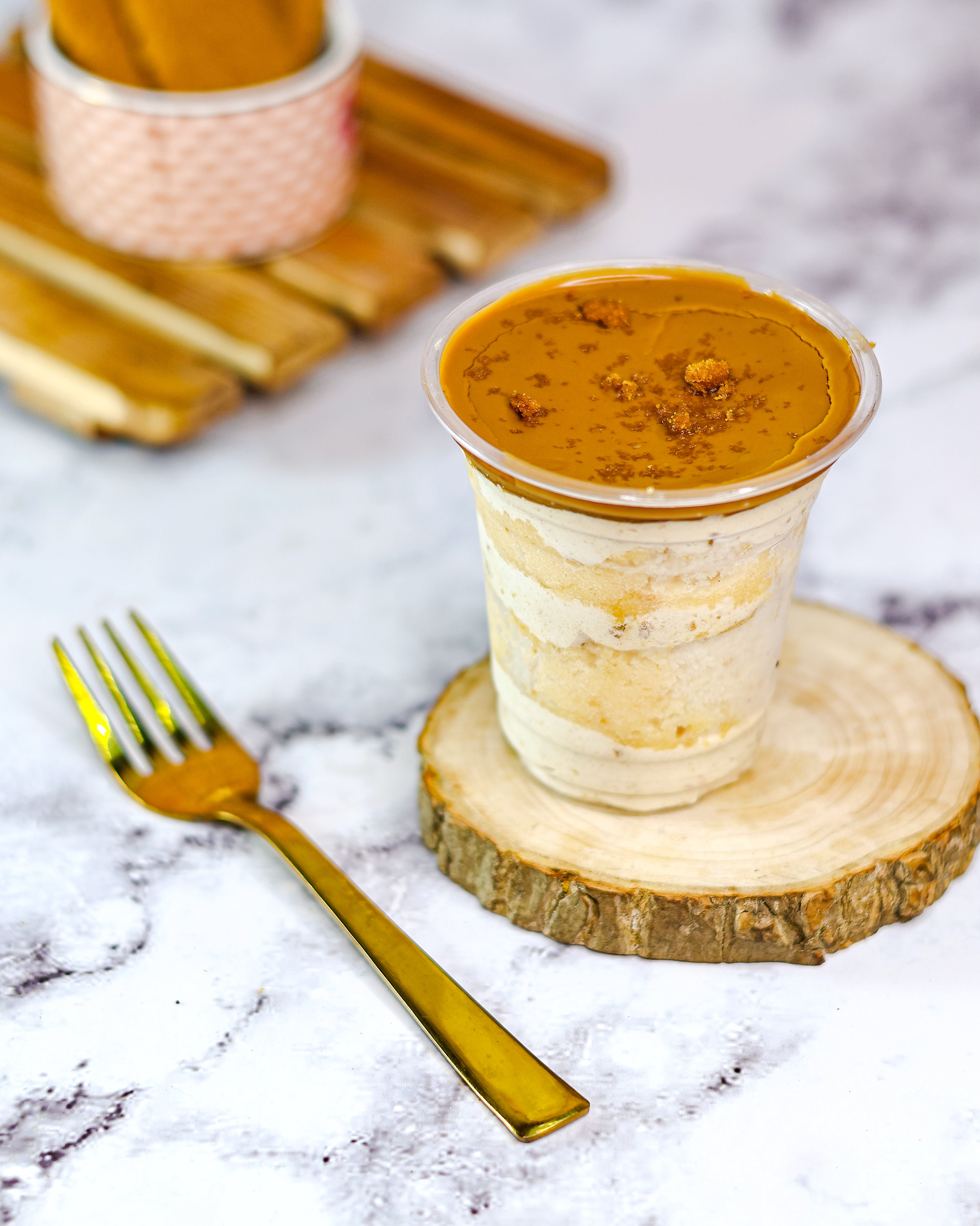 Lotus Biscoff Pudding