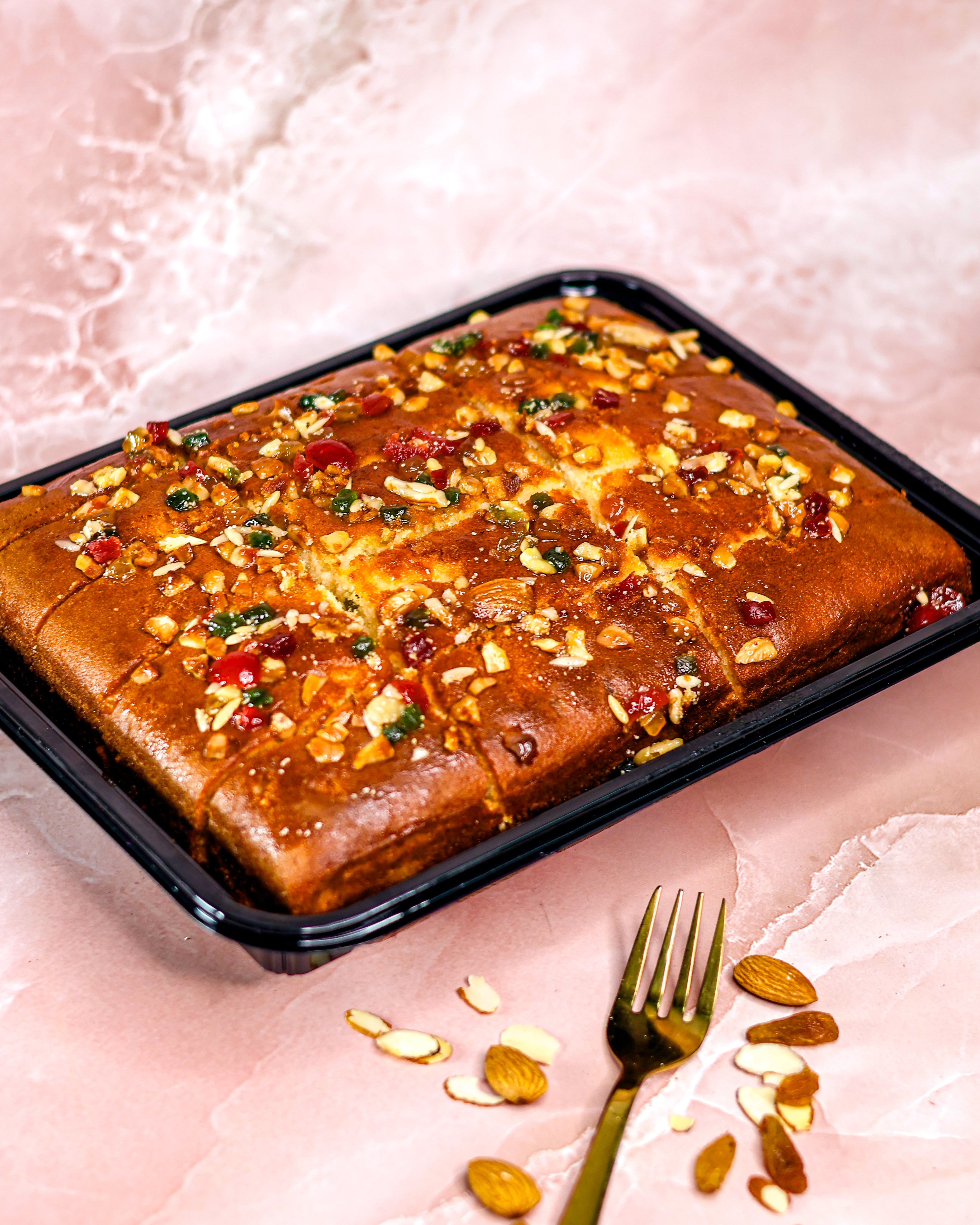 English Rich Dry Fruit Cake