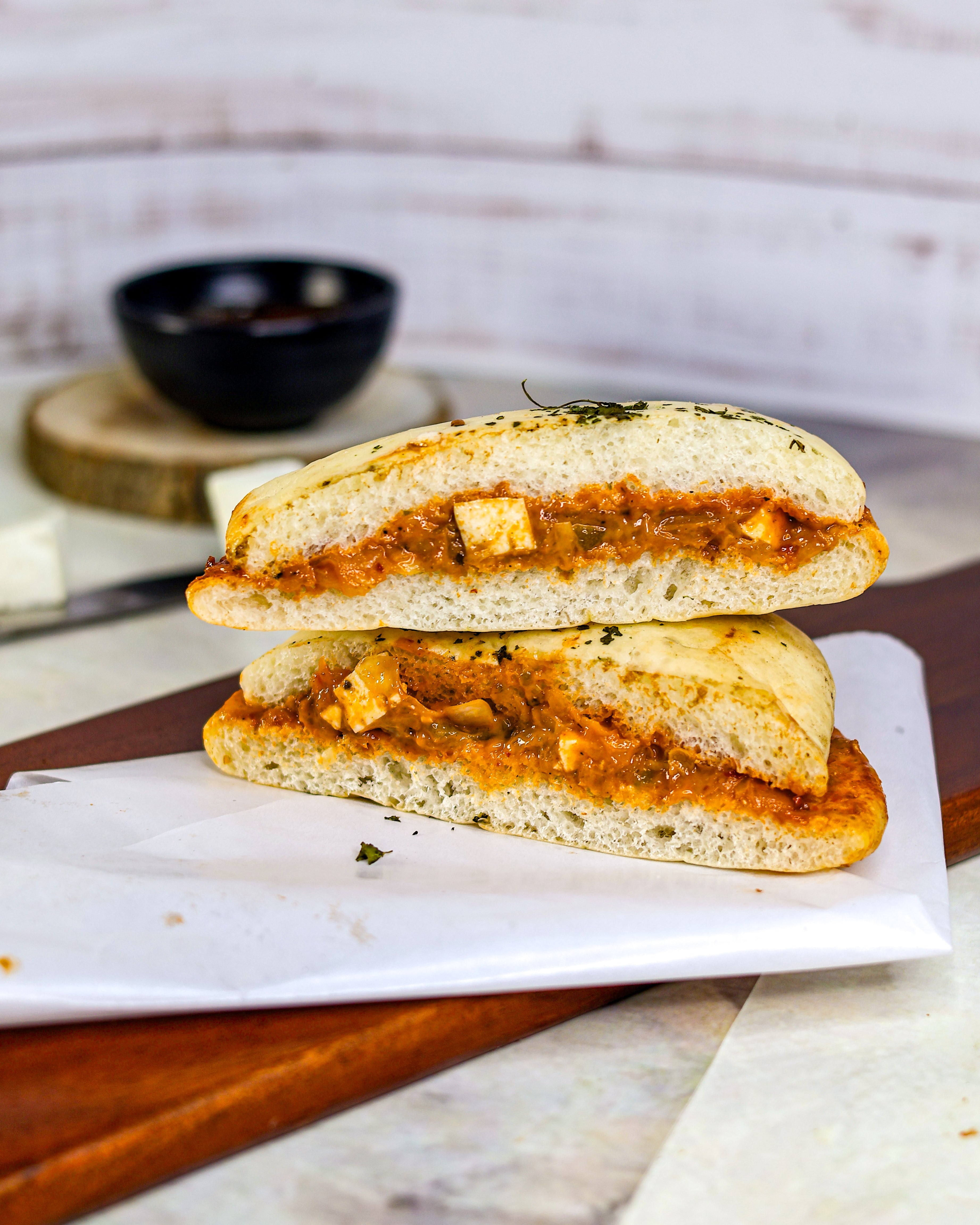 Stuffed Paneer Kulcha