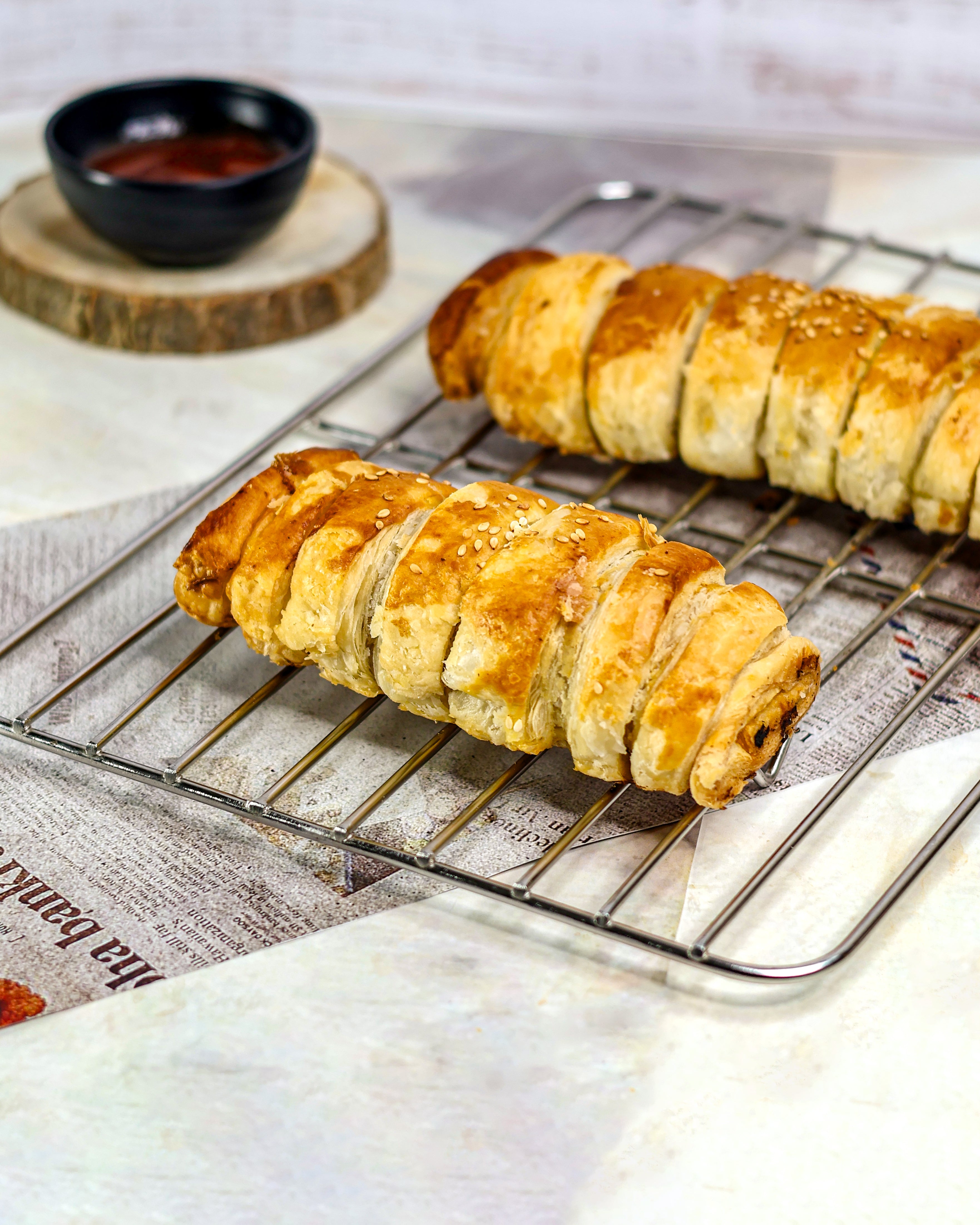 South Indian Aloo Puff