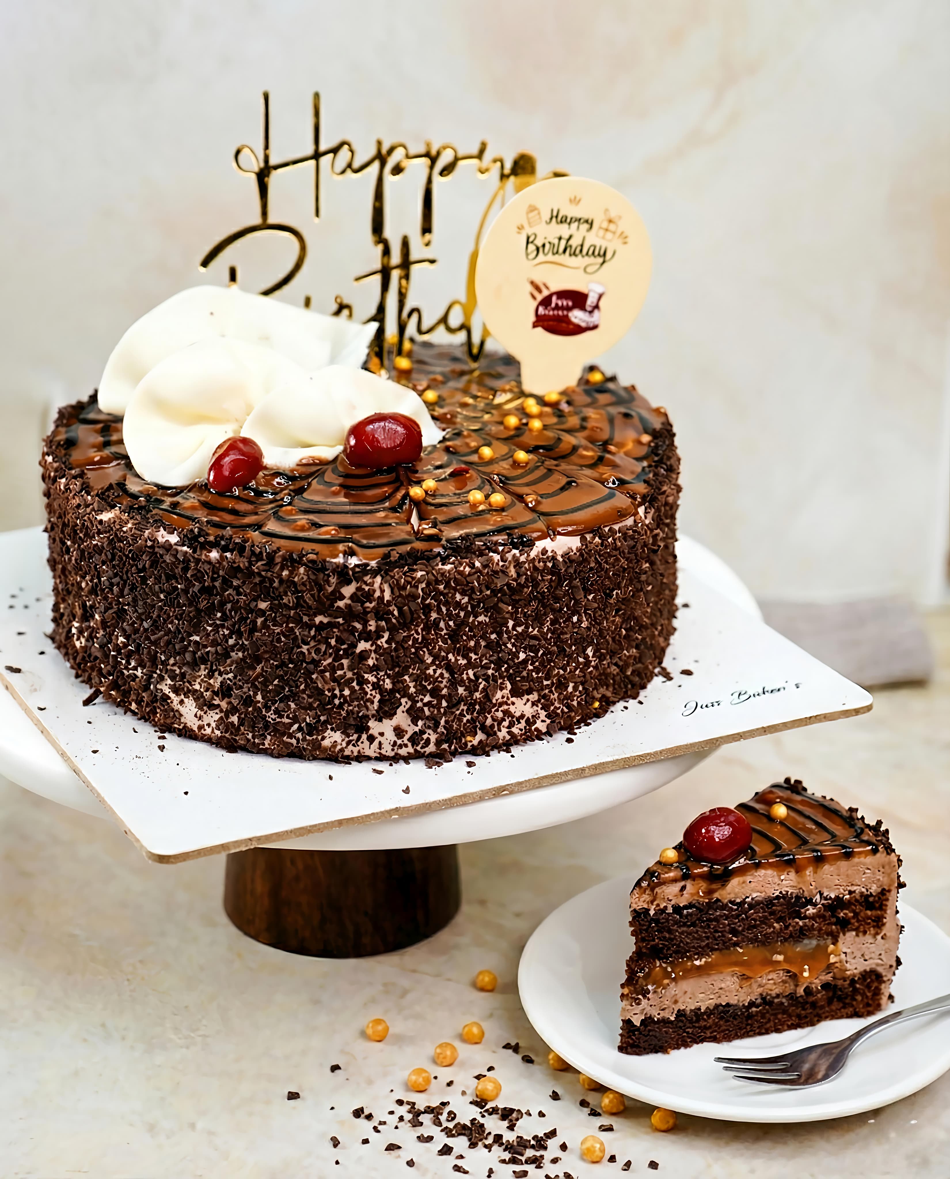 Choco Butterscotch Cake