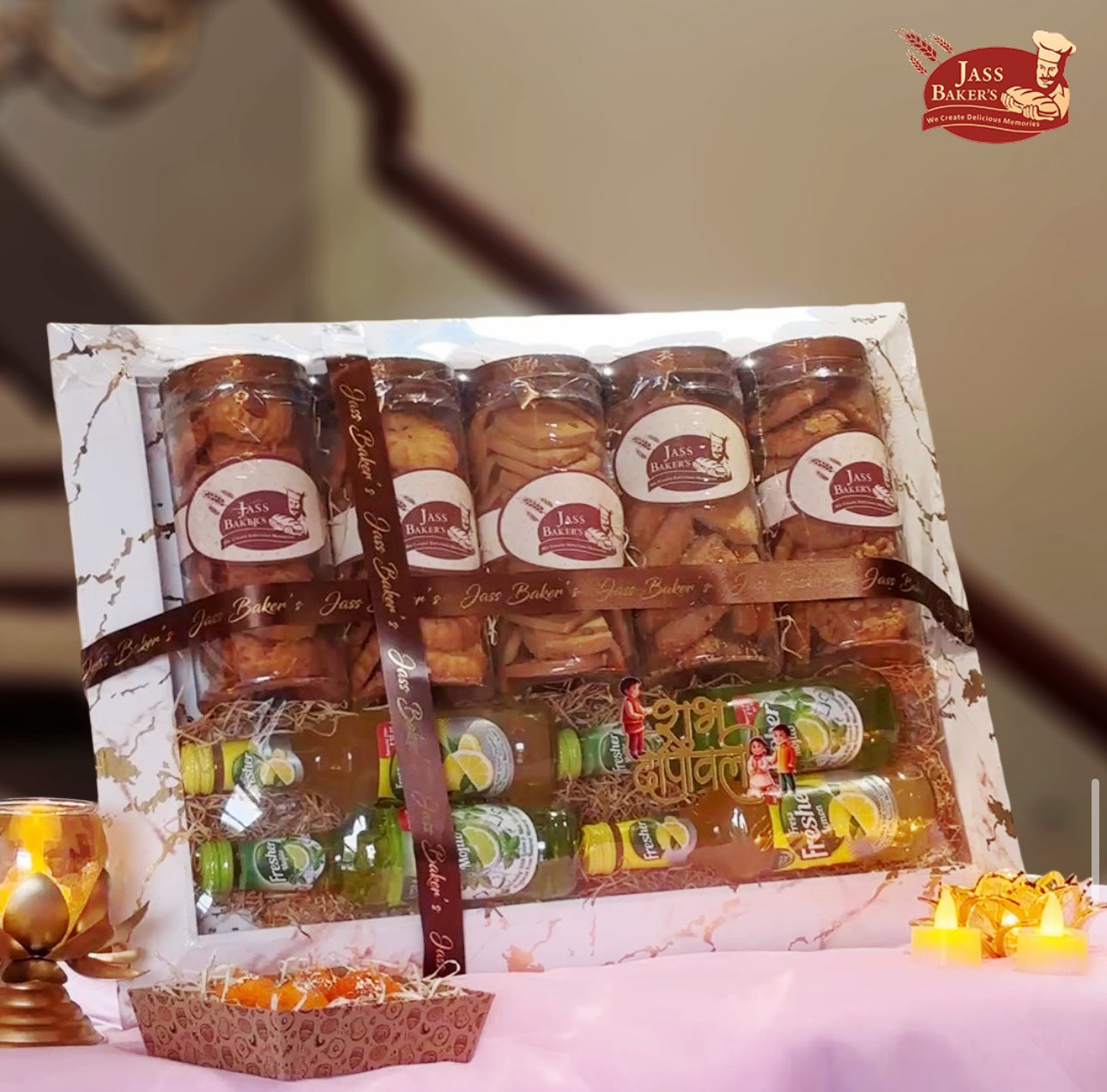 Cookies & Refreshment Drinks Tray