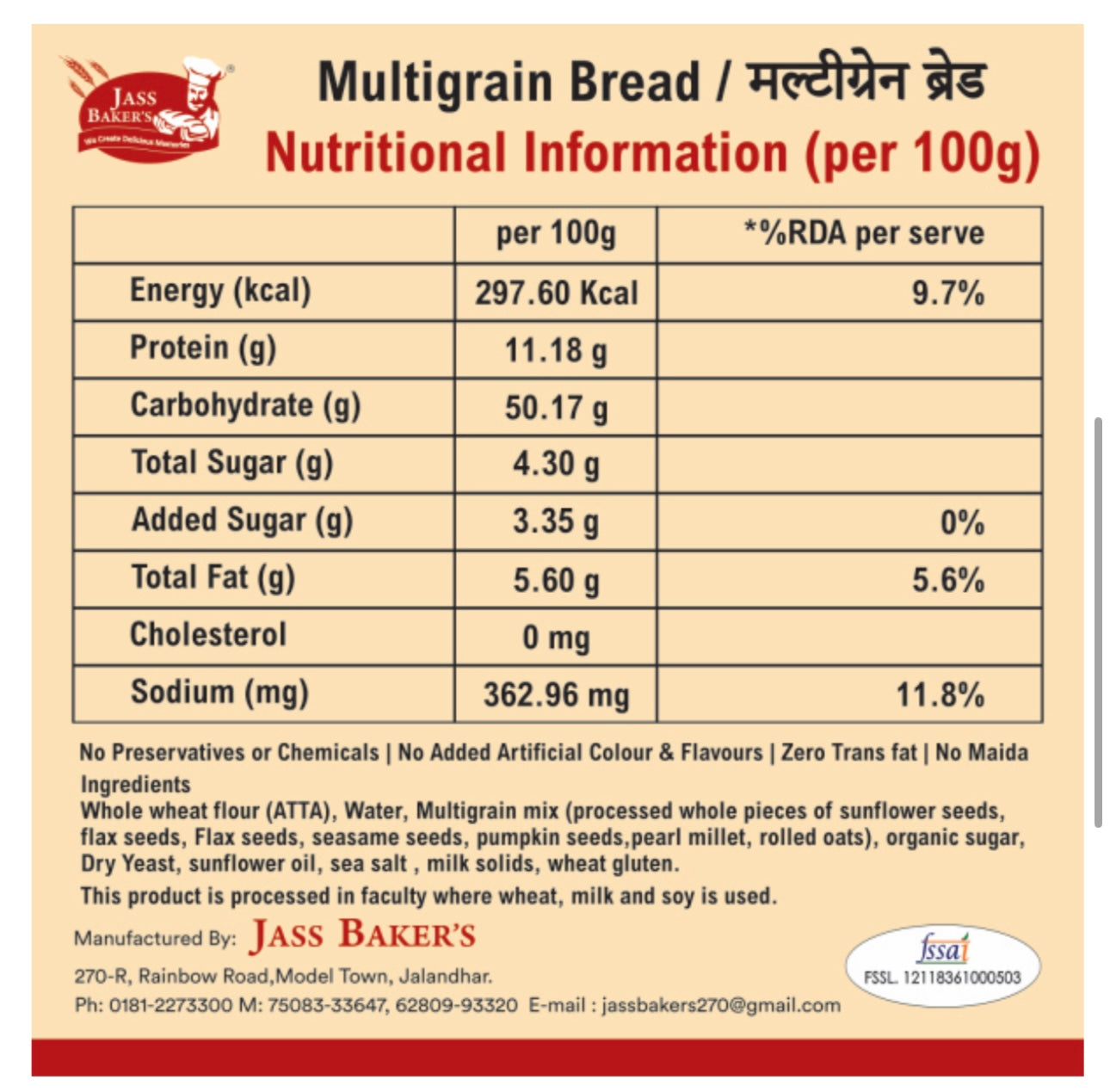 Multigrain Bread