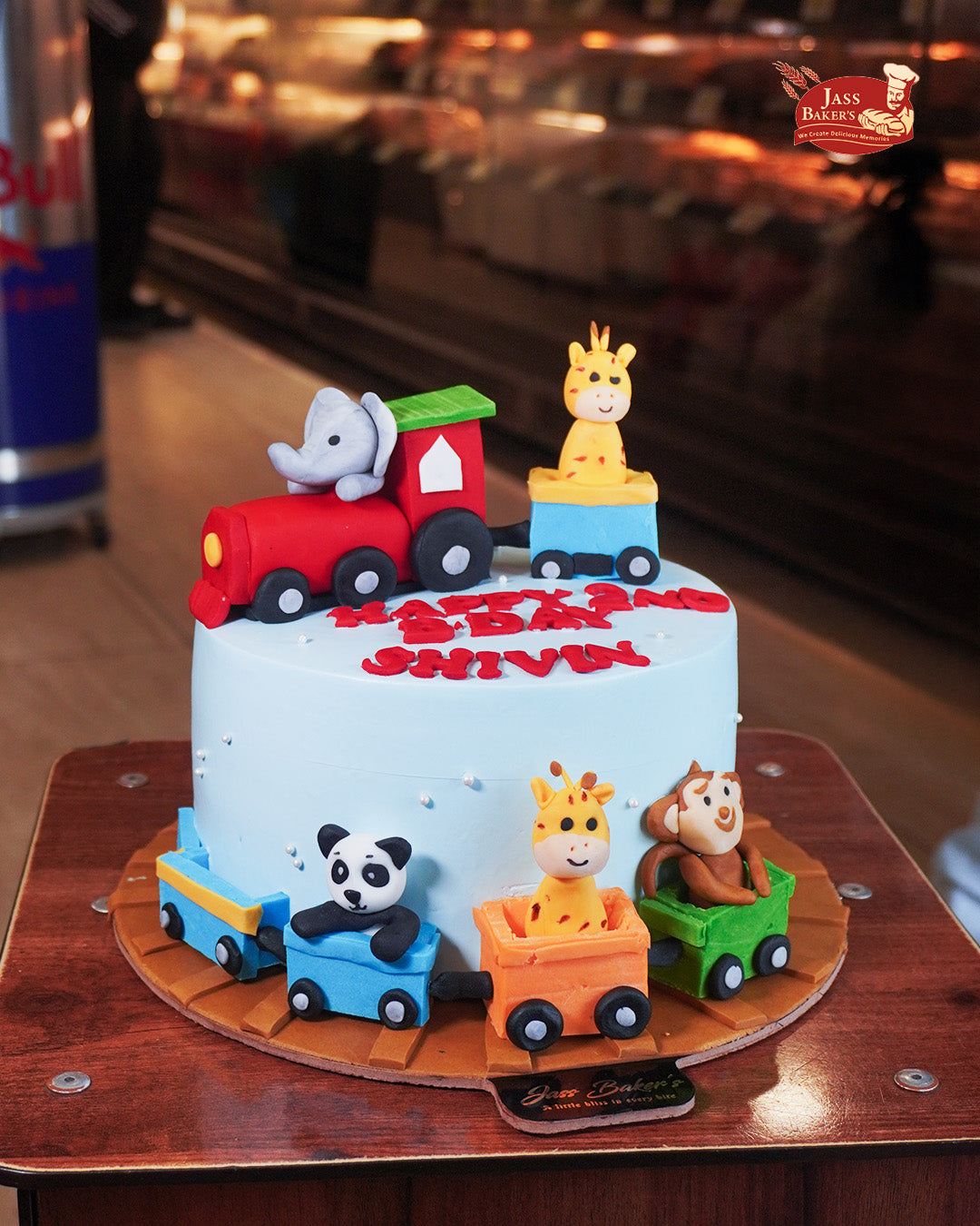 Animal Train Adventure Cake