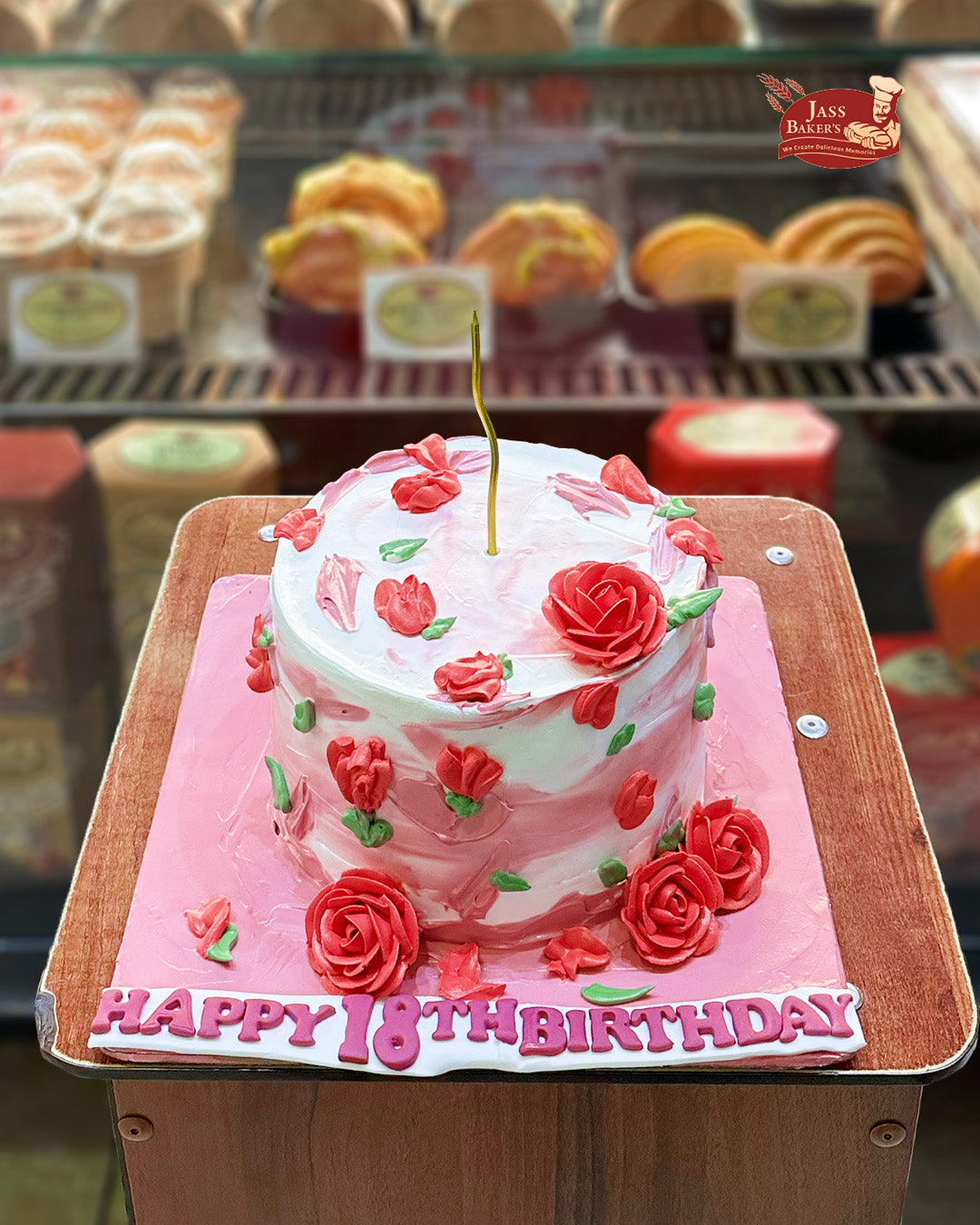 Blush Rose Elegance Cake