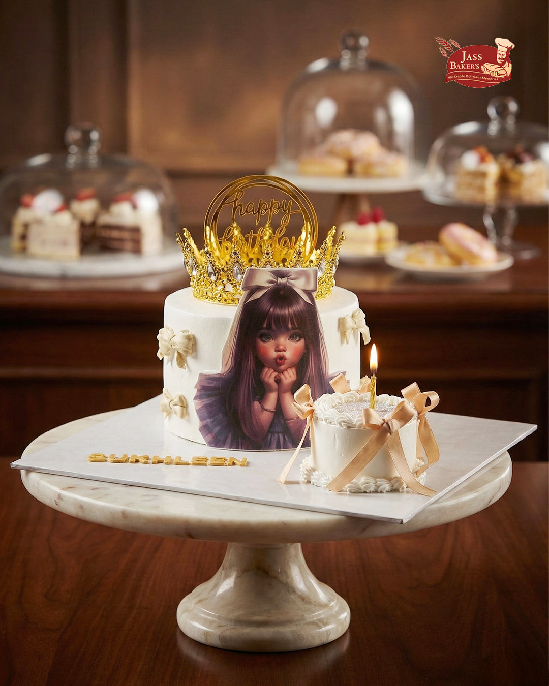 Royal Princess Crown Cake