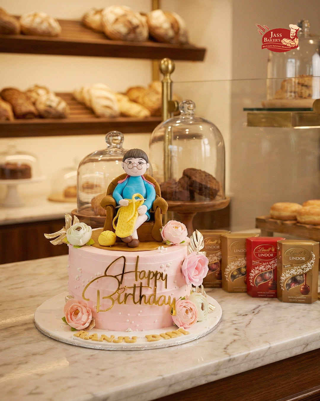 Grandmother Theme Cake