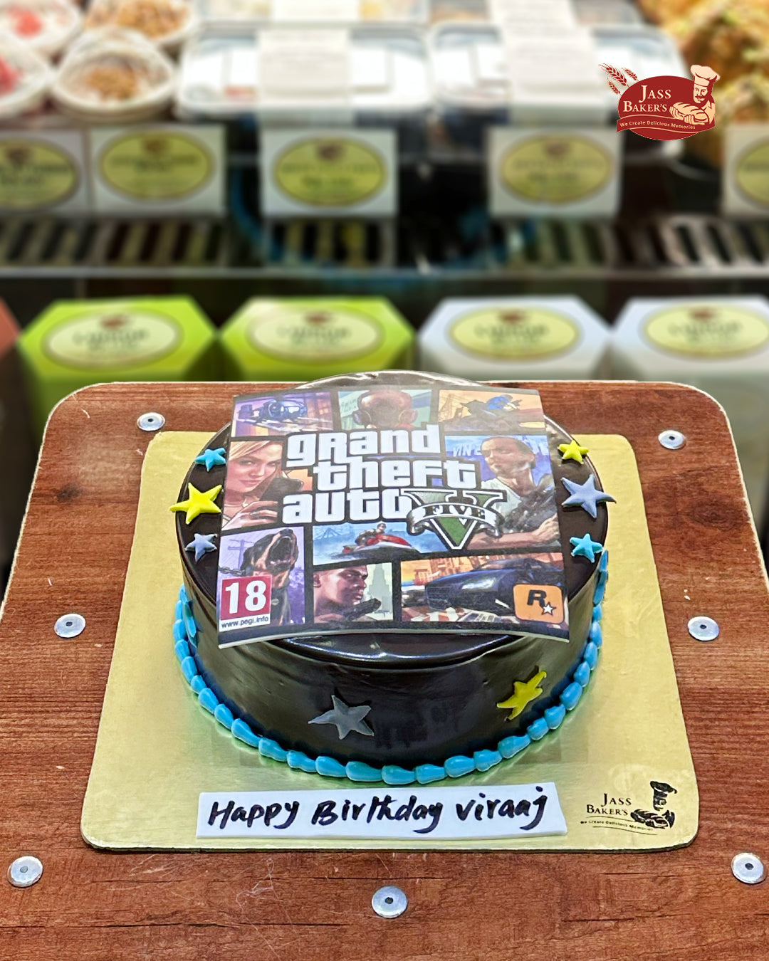 GTA V Gaming Theme Cake