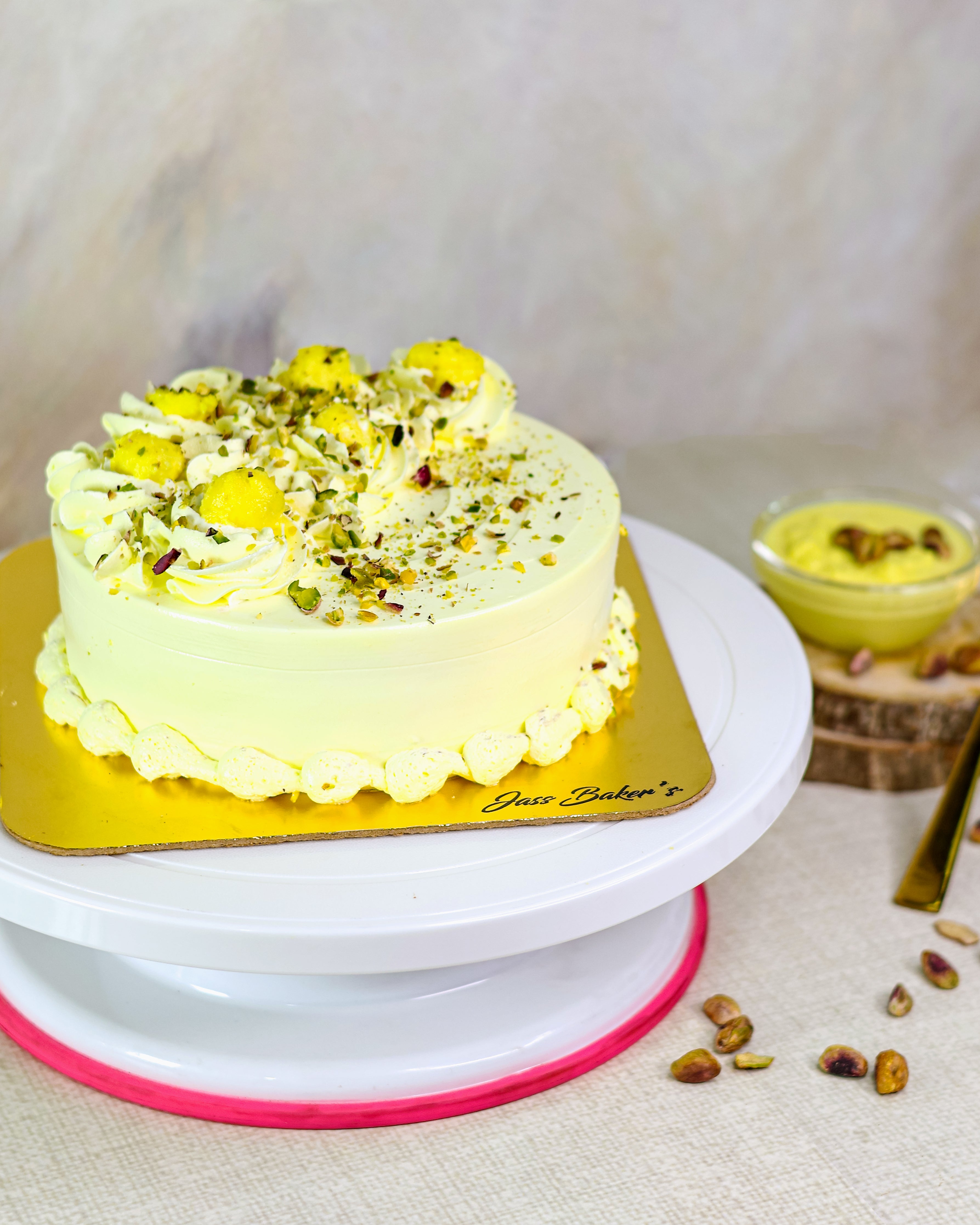 Velvet Rasmalai Cake