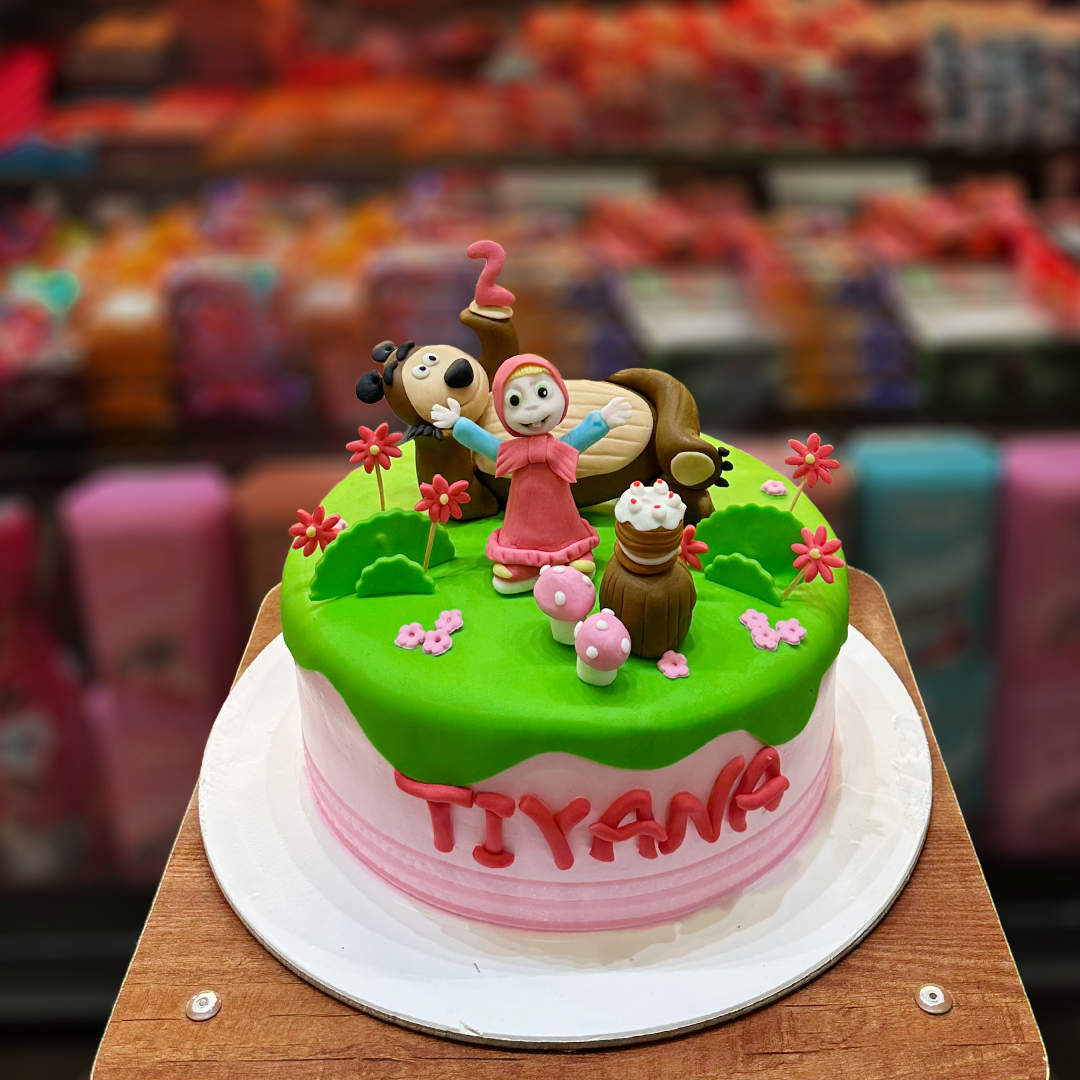 Masha & The Bear Cake