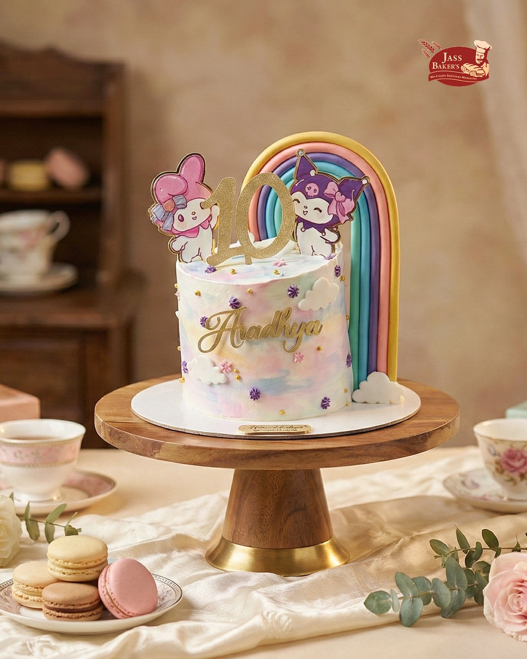 Rainbow Dream Birthday Cake