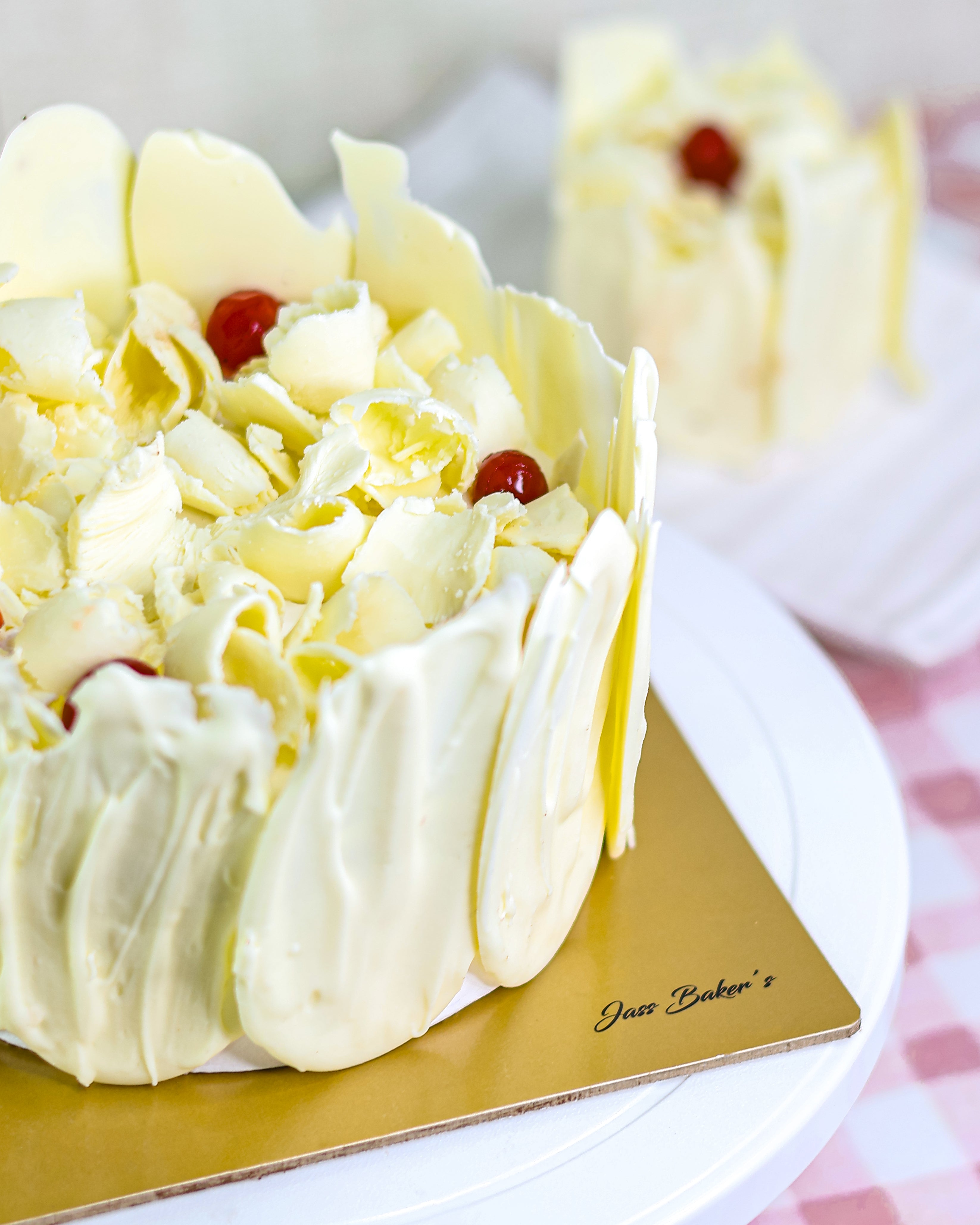 White forest cake